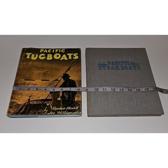 VTG Pacific Tugboats Steamboats Hardcover Book Lot Gordon Newell Joe Williamson - Picture 2 of 16